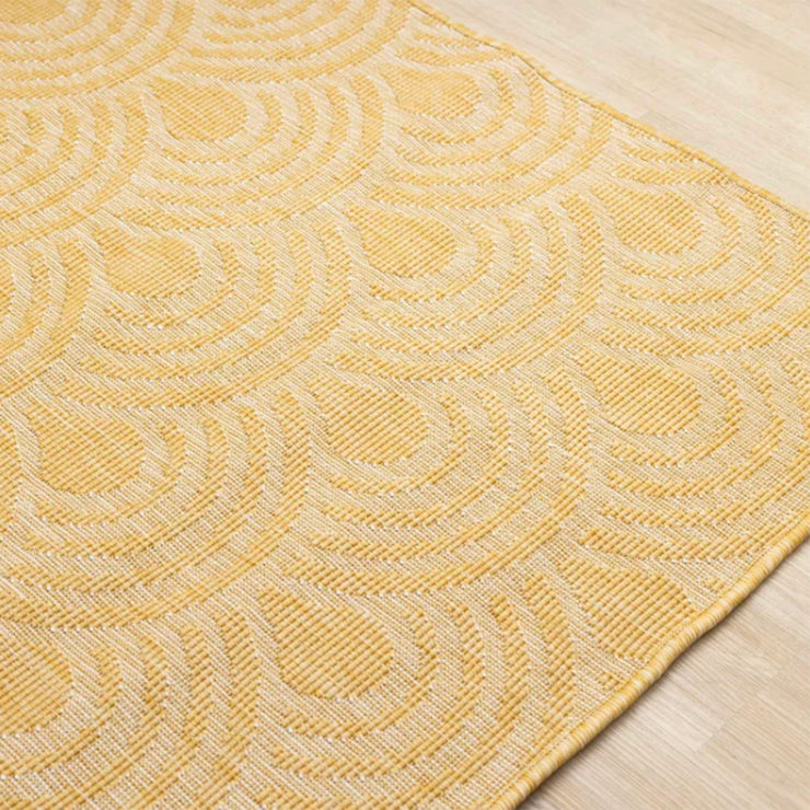 Bristol Yellow Reversible Indoor / Outdoor Rug