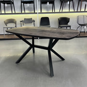 Squoval Vintage Maple Dining Table - Floor Model