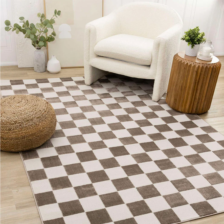 Leo Checkered Rug